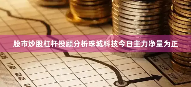 股市炒股杠杆投顾分析珠城科技今日主力净量为正