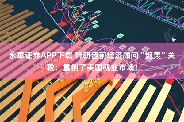 永華证券APP下载 特朗普前经济顾问“炮轰”关税:重创了美国就业市场!